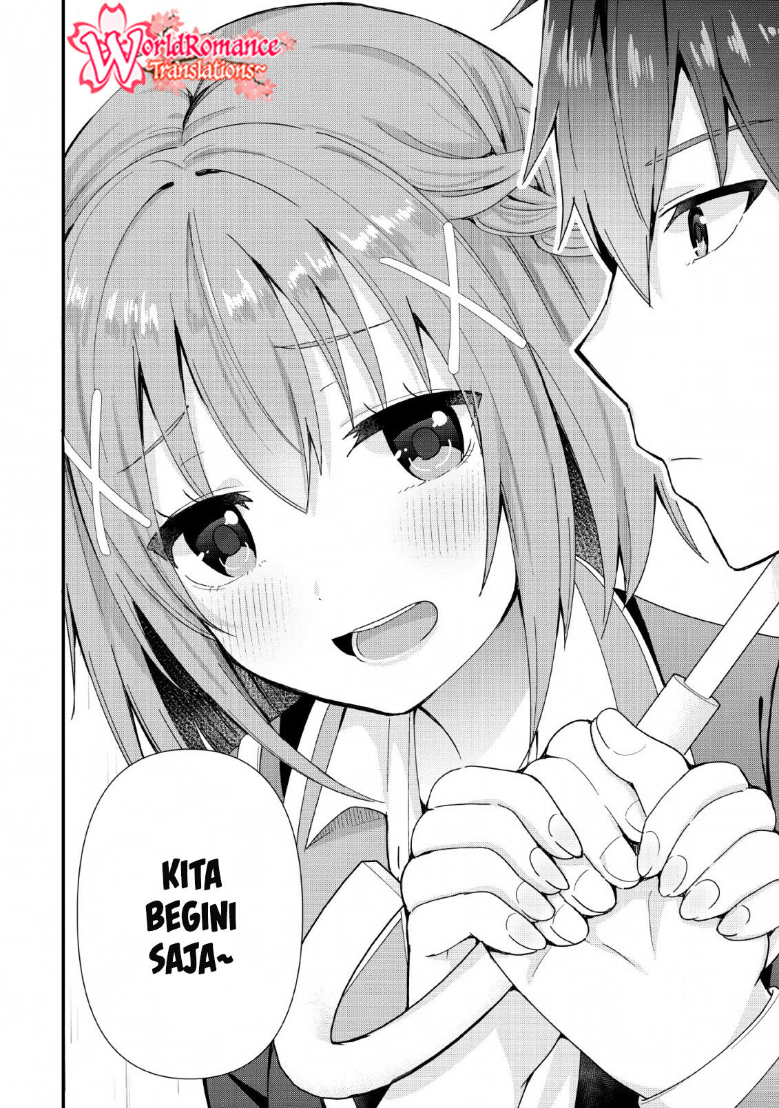 The Cute Girl Sitting Next to Me Is Trying to Make Me Fall in Love With Her as a Way to Ridicule Me, but the Tables Were Turned on Her Before She Knew It Chapter 02 Gambar 21